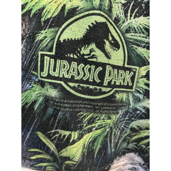 Jurassic Park full front print tshirt- size 3XL - Picture 4 of 4